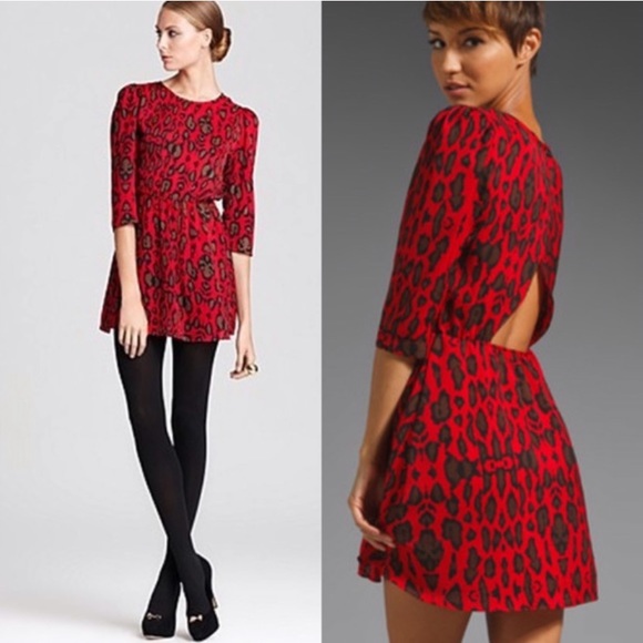 Dolce Vita Air Light Leopard Print Hi-Lo Open Back - Picture 7 of 11